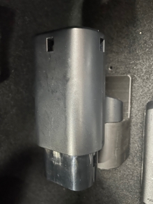 Tesla CCS Adapter Halter mit Klett